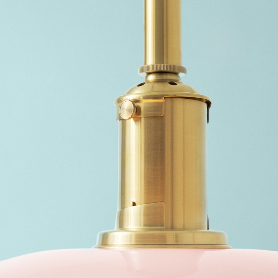 PH 3/3 Pendel Pale Rose/Brass