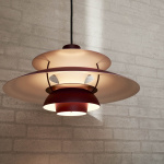 PH 5 Mini Pendel Monochrome Burgundy PH 5 Mini Pendel Monochrome Burgundy