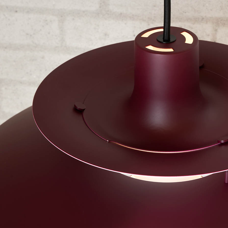 PH 5 Pendel Monochrome Burgundy