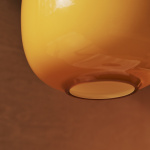 Louis Poulsen VL45 Ø175 Radiohuspendel Amber/Brass Louis Poulsen VL45 Ø175 Radiohuspendel Amber/Brass