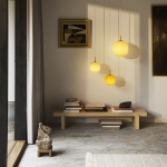 Louis Poulsen VL45 Radiohuspendel Amber/Brass Louis Poulsen VL45 Radiohuspendel Amber/Brass