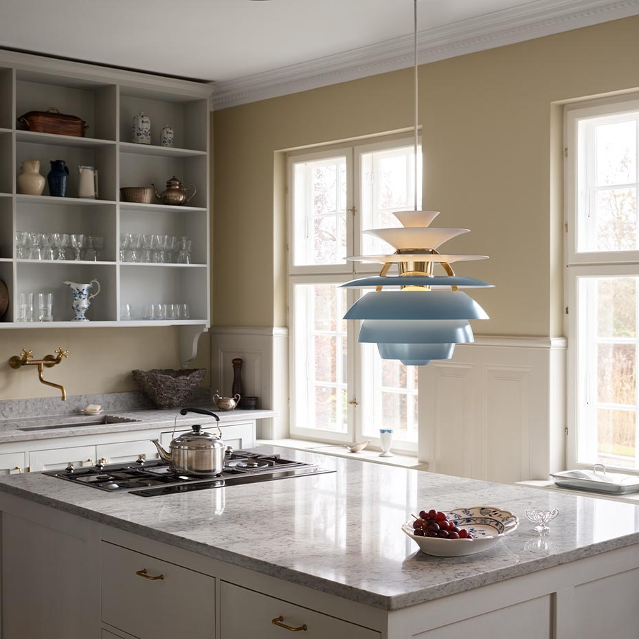 PH Snowball Pendel Soft White/High Lustre Chrome Plated