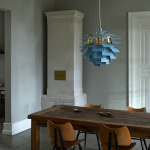 Louis Poulsen PH Artichoke Ø480 Pendel Dusty Blue/Brass Metallised Louis Poulsen PH Artichoke Ø480 Pendel Dusty Blue/Brass Metallised