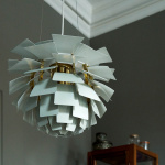 Louis Poulsen PH Artichoke Ø480 Pendel Dusty Green/Brass Metallised Louis Poulsen PH Artichoke Ø480 Pendel Dusty Green/Brass Metallised