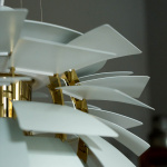 Louis Poulsen PH Artichoke Ø480 Pendel Dusty Green/Brass Metallised Louis Poulsen PH Artichoke Ø480 Pendel Dusty Green/Brass Metallised