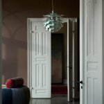 Louis Poulsen PH Artichoke Ø600 Pendel Dusty Green/High Lustre Chrome Plated Louis Poulsen PH Artichoke Ø600 Pendel Dusty Green/High Lustre Chrome Plated