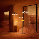 PH 1/1 Ljuskrona 6 Centenary Edition Aged Brass/Dusty Terracotta PH 1/1 Ljuskrona 6 Centenary Edition Aged Brass/Dusty Terracotta