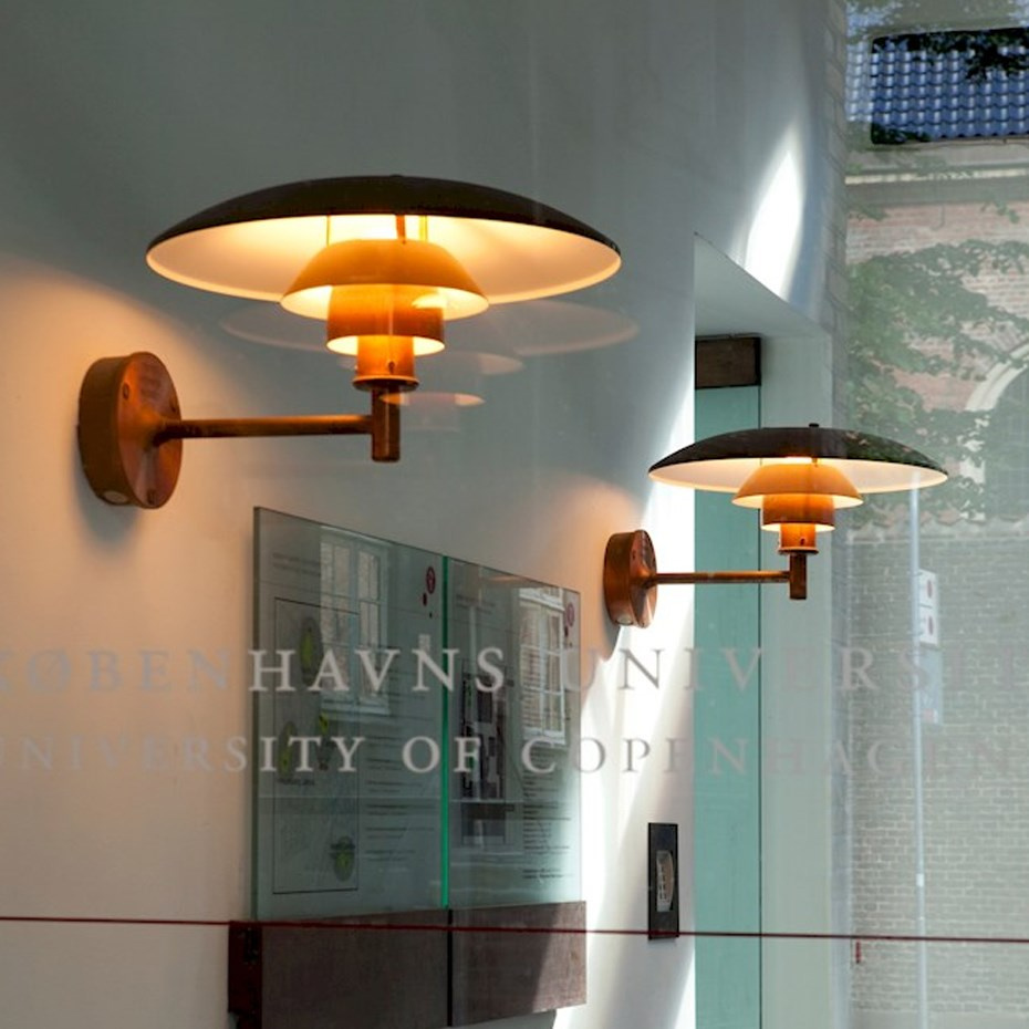 PH Vägglampa Copper Med Sidoingång