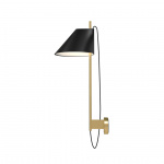 Yuh Vägglampa Brass/Black Yuh Vägglampa Brass/Black