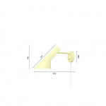 AJ Vägglampa Soft Lemon AJ Vägglampa Soft Lemon