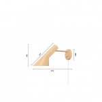 AJ Vägglampa Warm Sand AJ Vägglampa Warm Sand