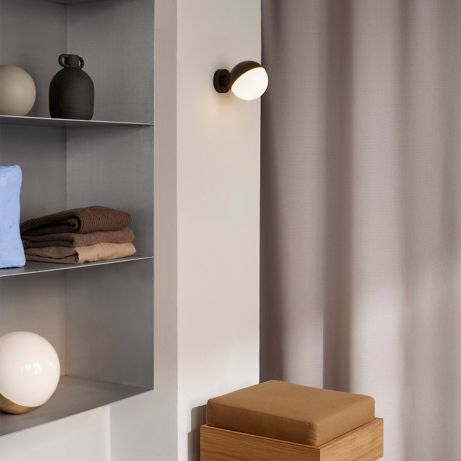 VL Studio Ø150 Vägglampa Black