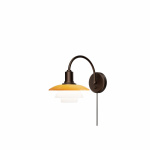 PH 2/2 Vägglampa Centenary Edition Amber/Opal White Med Strömbrytare/Med Sladd PH 2/2 Vägglampa Centenary Edition Amber/Opal White Med Strömbrytare/Med Sladd