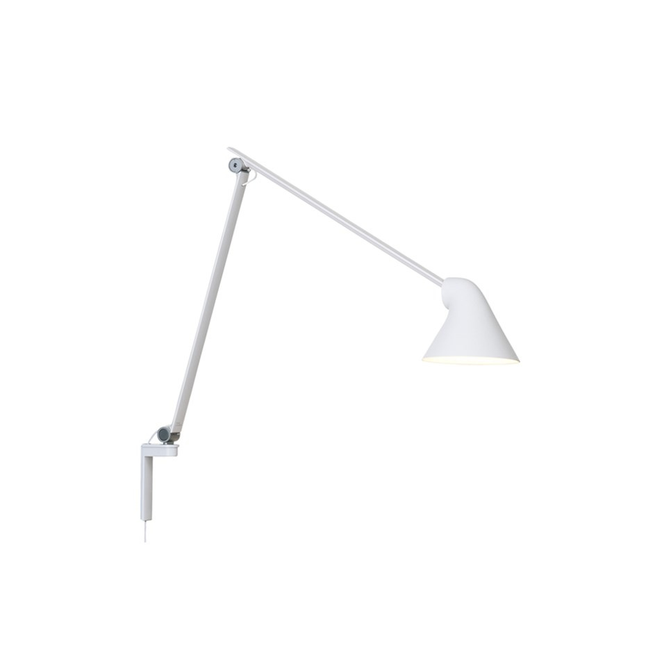 NJP Vägglampa Long Arm White