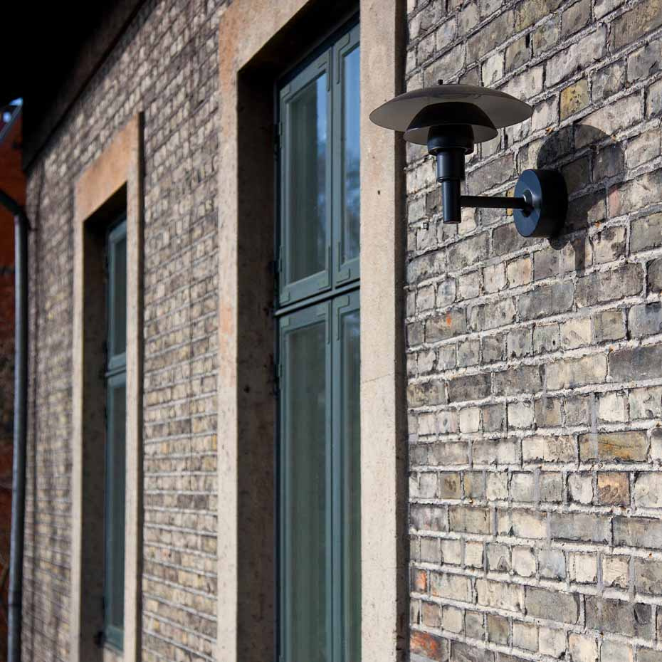 PH 3-2½ Vägglampa Black V2