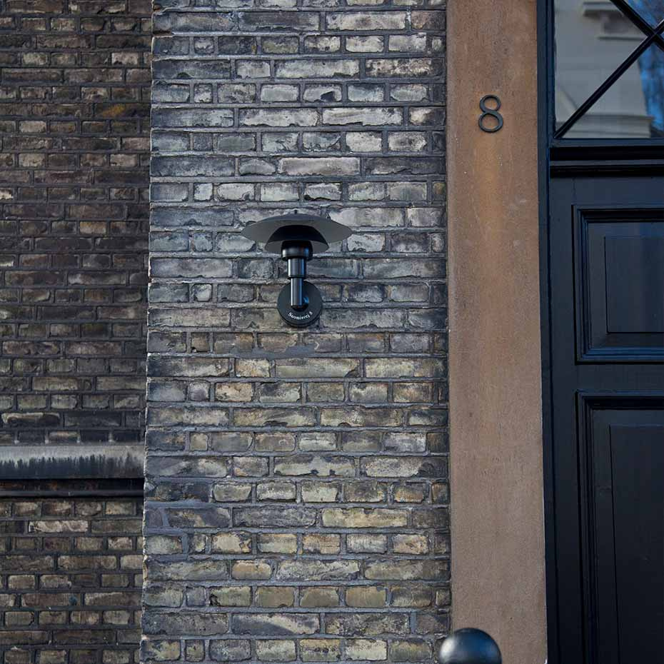 PH 3-2½ Vägglampa Black V2