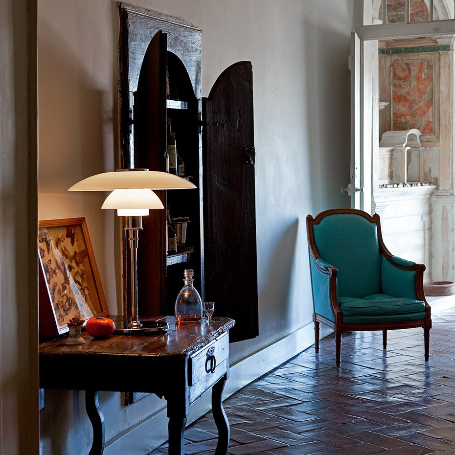 PH 4½-3½ Bordslampa Opal Glass