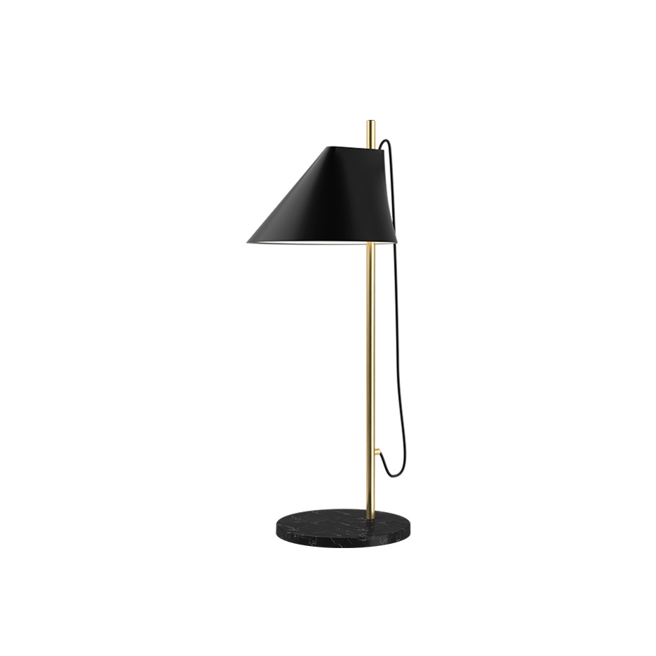 Yuh Bordslampa Brass/Black