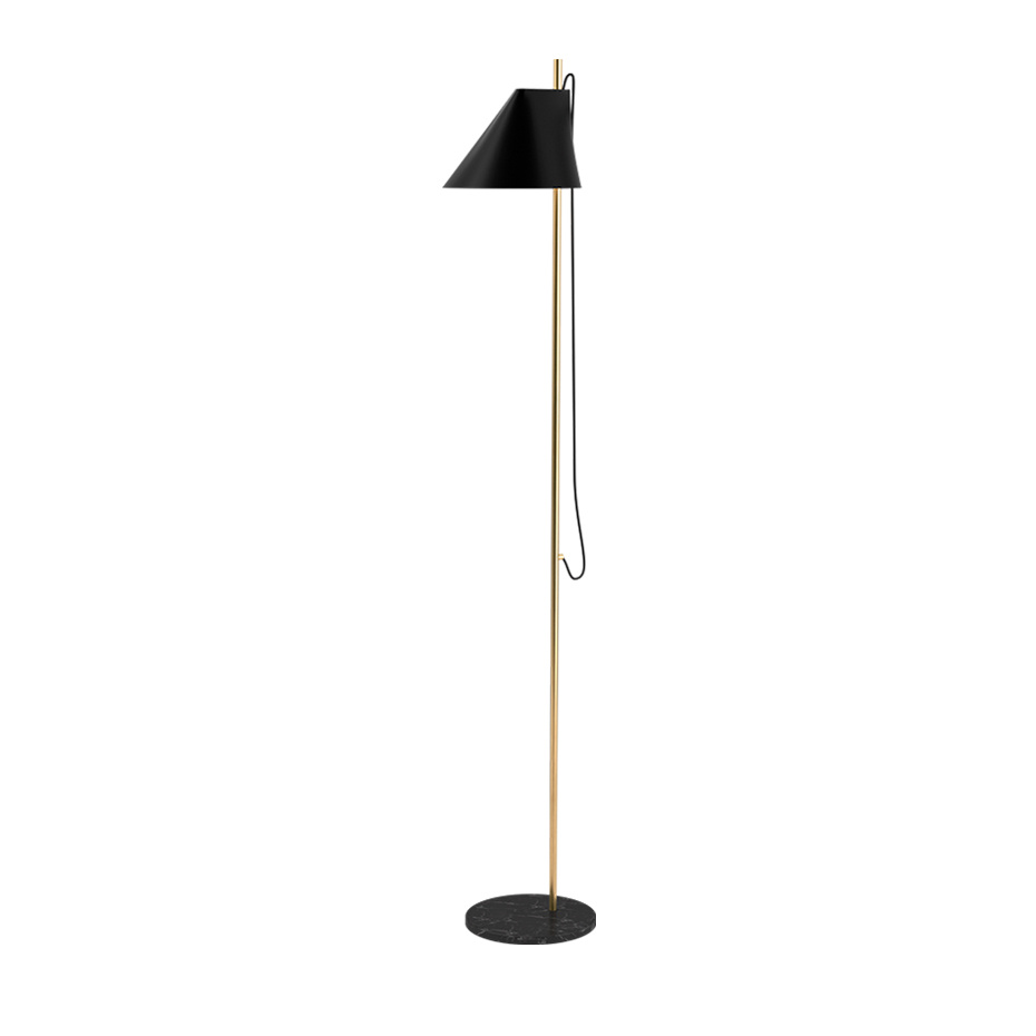 Yuh Golvlampa Brass/Black