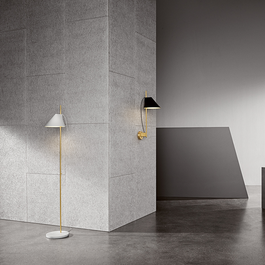 Yuh Golvlampa Brass/Black