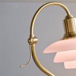PH 2/2 The Question Mark Bordslampa Pale Rose/Brass PH 2/2 The Question Mark Bordslampa Pale Rose/Brass