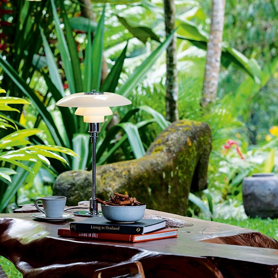 PH 2/1 Bordslampa Chrome