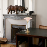 PH 2/1 Bordslampa Pale Rose/Brass PH 2/1 Bordslampa Pale Rose/Brass