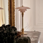 PH 2/1 Bordslampa Pale Rose/Brass PH 2/1 Bordslampa Pale Rose/Brass