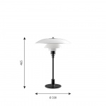 PH 3½-2½ Bordslampa Metalized Black PH 3½-2½ Bordslampa Metalized Black