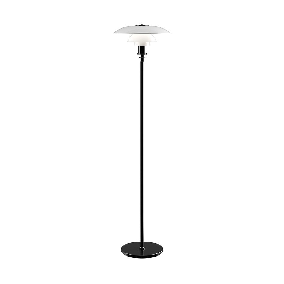 PH 3½-2½ Golvlampa Metalized Black