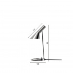 AJ Mini Bordslampa Polished Stainless Steel AJ Mini Bordslampa Polished Stainless Steel