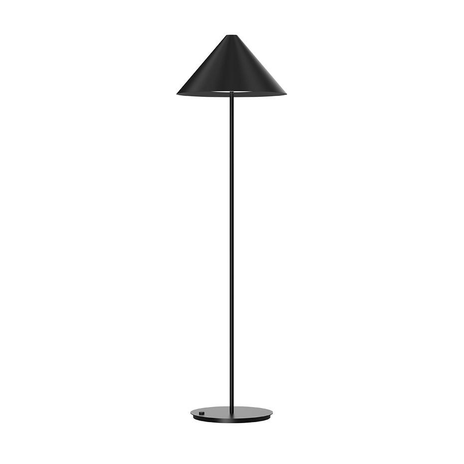 Keglen Golvlampa Black