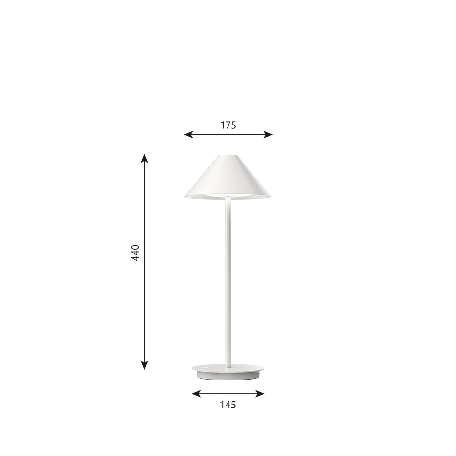 Keglen Bordslampa White