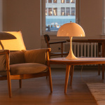 Panthella Ø400 Bordslampa White Opal Acryl Panthella Ø400 Bordslampa White Opal Acryl