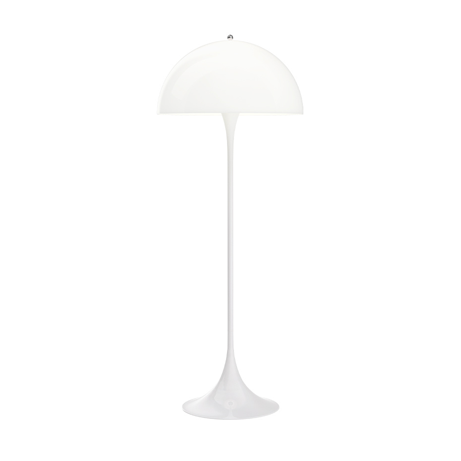 Panthella Golvlampa White Opal Acryl