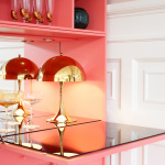 Panthella Ø250 Bordslampa Metalized Brass Panthella Ø250 Bordslampa Metalized Brass