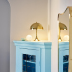 Panthella Ø250 Bordslampa Metalized Brass Panthella Ø250 Bordslampa Metalized Brass