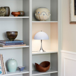 Panthella Ø320 Bordslampa Grey Opal Acryl Panthella Ø320 Bordslampa Grey Opal Acryl