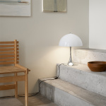 Panthella Ø320 Bordslampa Grey Opal Acryl Panthella Ø320 Bordslampa Grey Opal Acryl