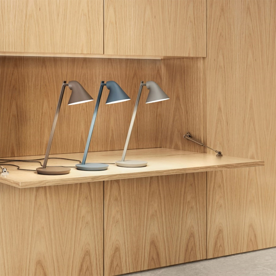 NJP Mini Bordslampa Rose Brown