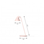 NJP Mini Bordslampa Soft Pink NJP Mini Bordslampa Soft Pink
