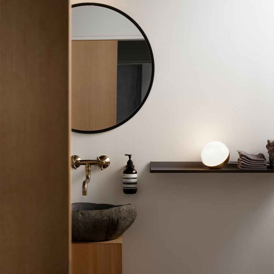 VL Studio Ø150 Bordslampa/Golvlampa Brass