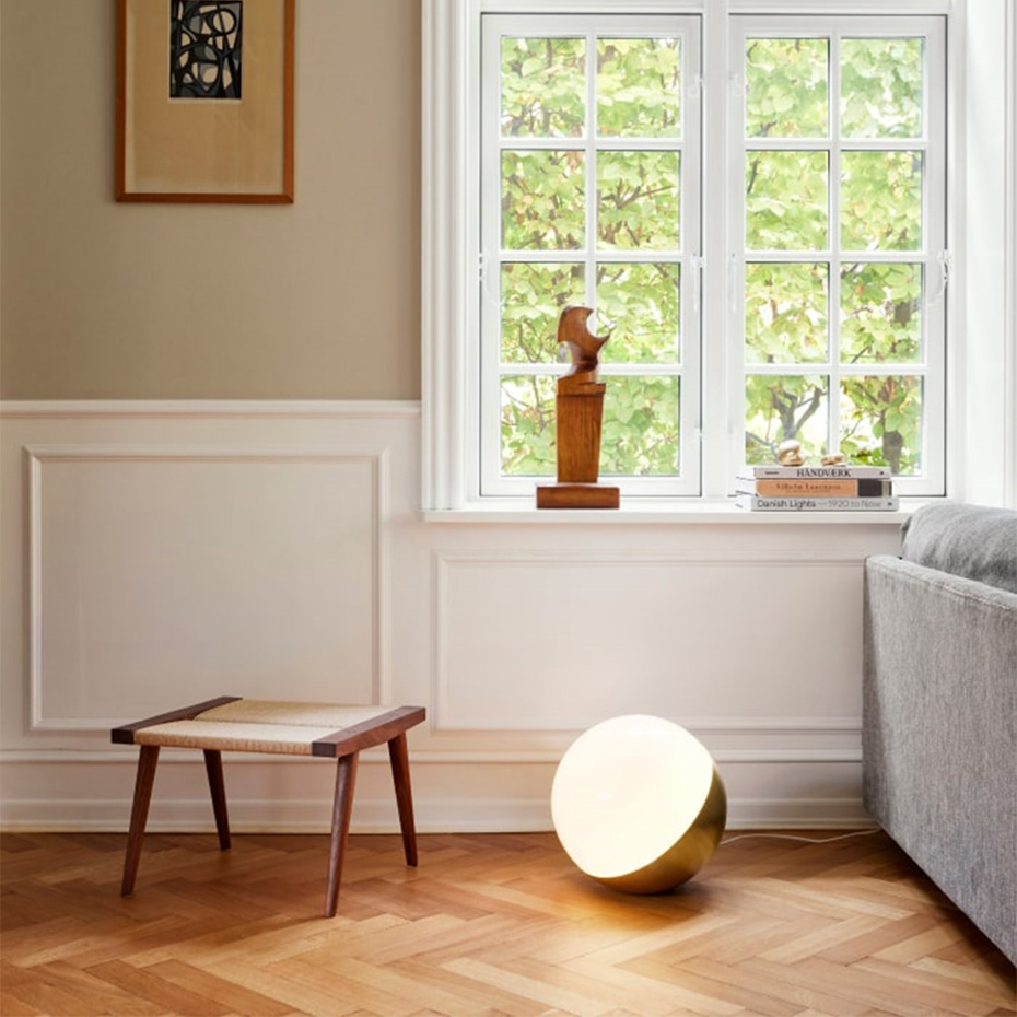 VL Studio Ø250 Bordslampa/Golvlampa Brass