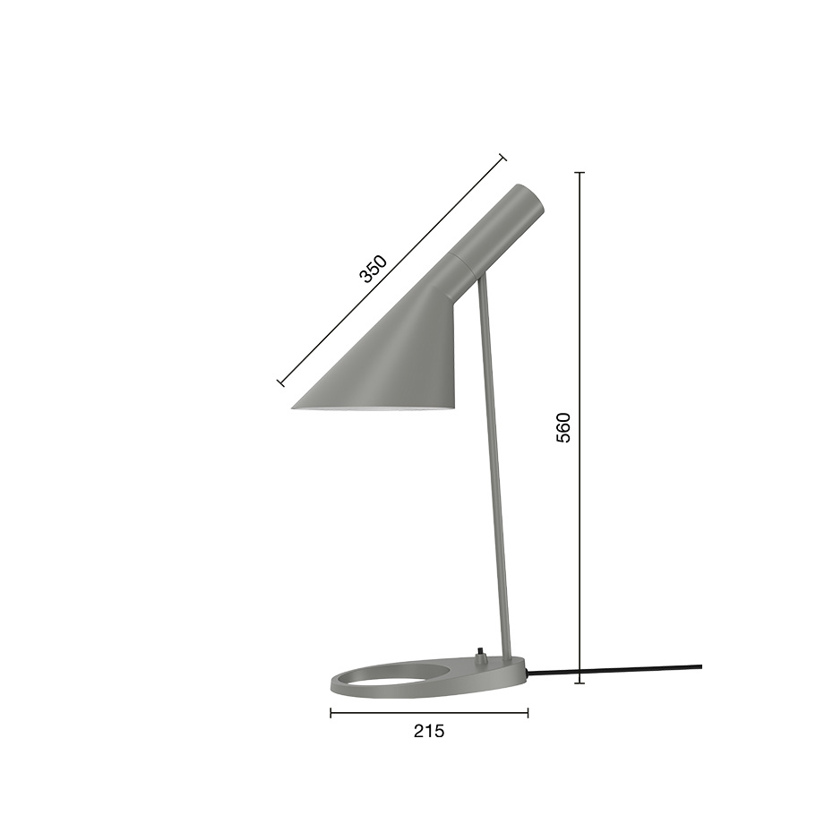 AJ Bordslampa Warm Grey