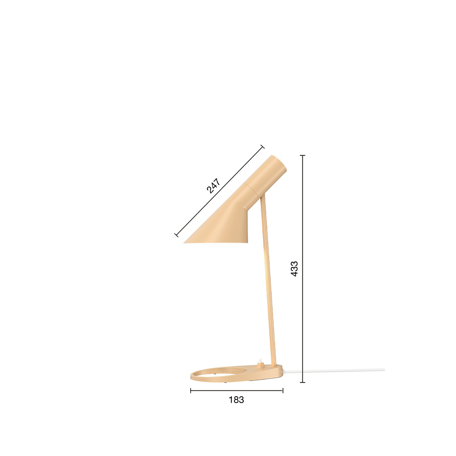 AJ Mini Bordslampa Warm Sand