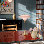 PH 3/2 Bordslampa Pale Rose/Brass PH 3/2 Bordslampa Pale Rose/Brass