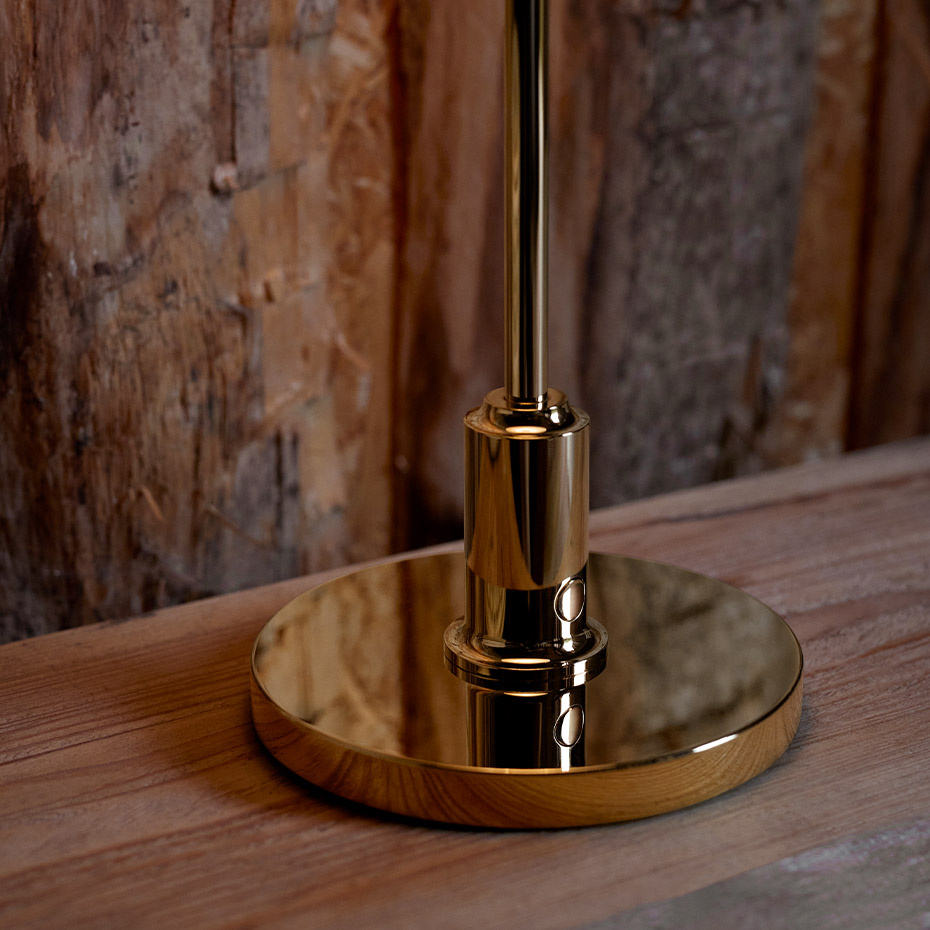 PH 2/1 Portable Bordslampa Brass Metallised