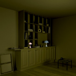 Panthella Ø250 Bordslampa Pale Blue Acryl Panthella Ø250 Bordslampa Pale Blue Acryl