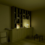 Panthella Ø250 Bordslampa Pale Blue Acryl Panthella Ø250 Bordslampa Pale Blue Acryl