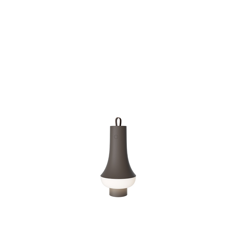 Tomoshi Portable Bordslampa Dark Brown